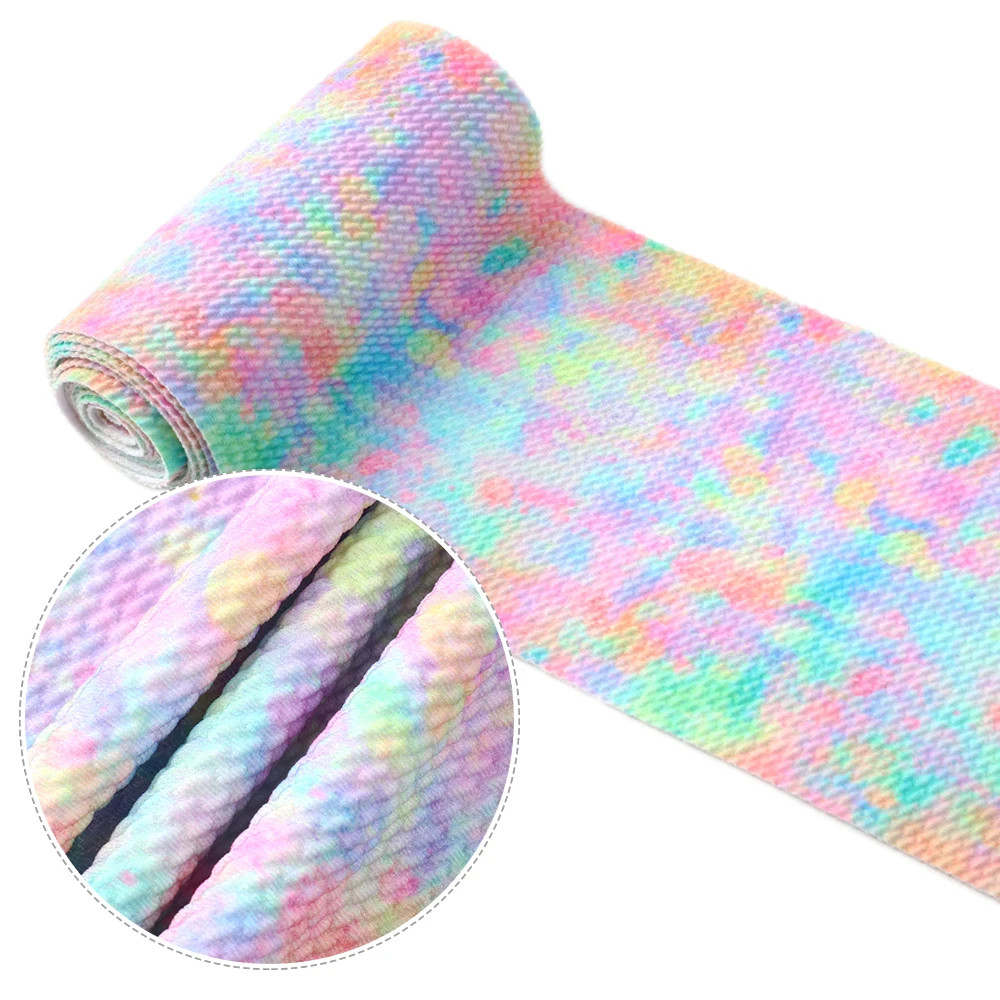 20*140 см Цветочная пуля жаккардовая саржевая пузырьковая трикотажная ткань шитье