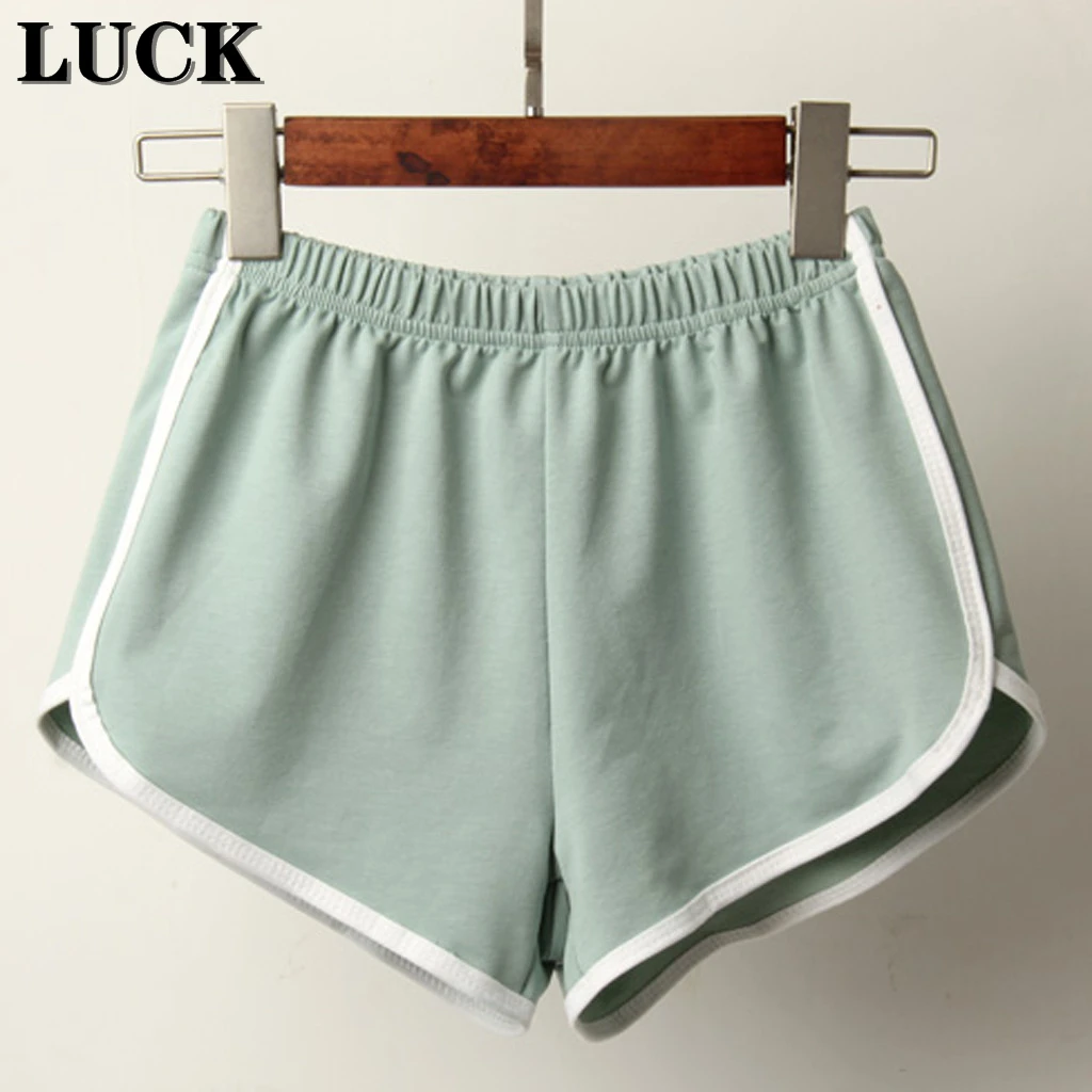 LUCK спортивные шорты женские летние 2020 новые яркие цвета против опорожнения