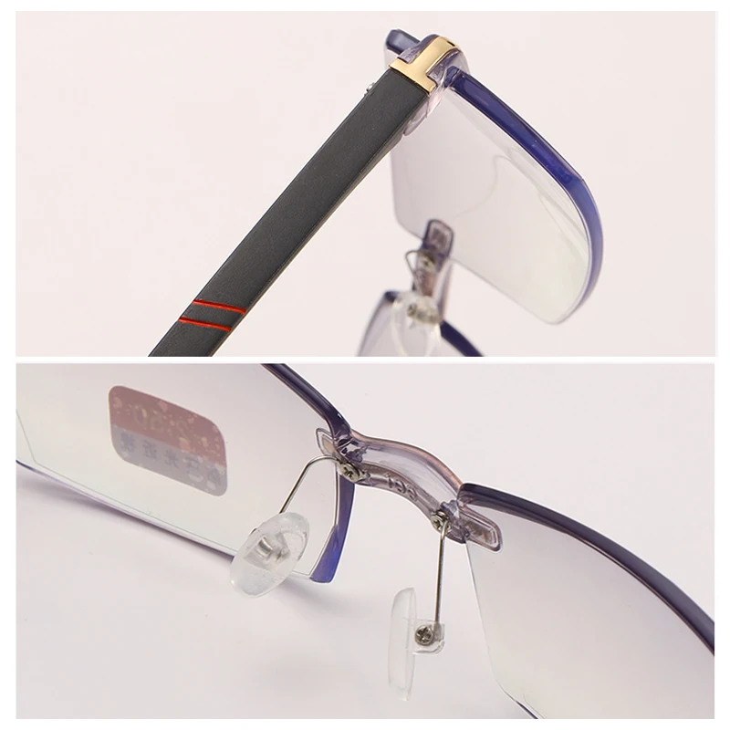 Очки для близорукости Seemfly 4 0 унисекс без оправы с защитой от сисветильник от-1