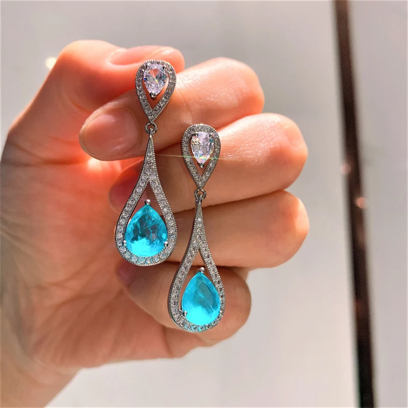 Лидер продаж винтажные геометрические серьги Knobspin из паралиба с имитацией