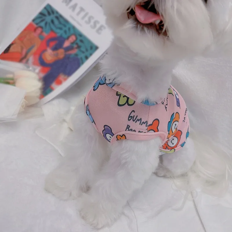 

House New iems House items Small And Medium-sized Dog Breathable Clothes High-quality cotton fabric and polyester AND SO ON