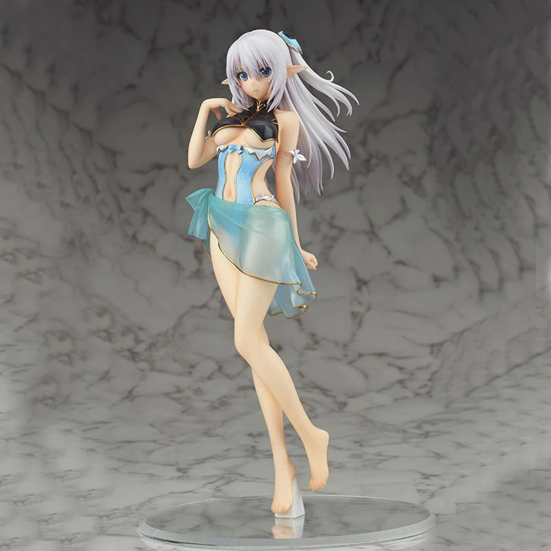 

Anime Figure Toys Shining Blade Heroines Allina Swimsuit Ver Princess Elf PVC Action Figure Toys Collection Model Game Doll