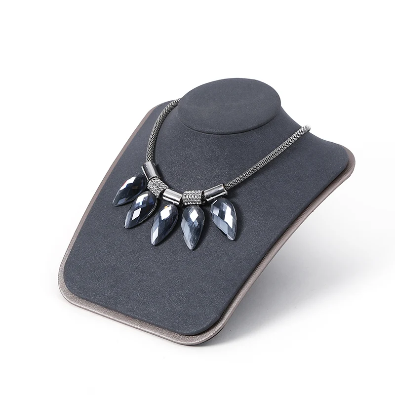 Органайзер для ювелирных изделий демонстрация серых бархатных сережек подвеска