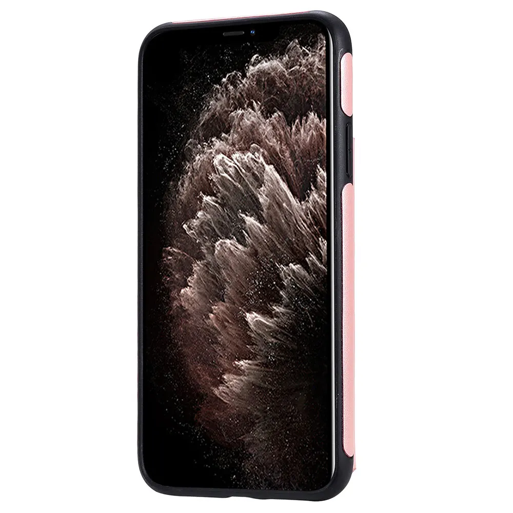 Кожаный чехол кошелек с кошками и пчелами для iPhone 11 Pro Max противоударный откидной
