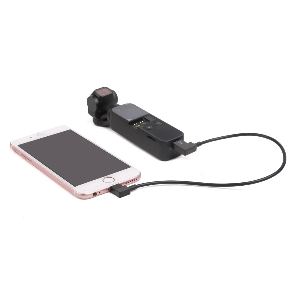 Переходник USB Type-C/Micro USB/IOS для DJI OSMO Pocket/Pocket 2/Phone 30 см | Электроника
