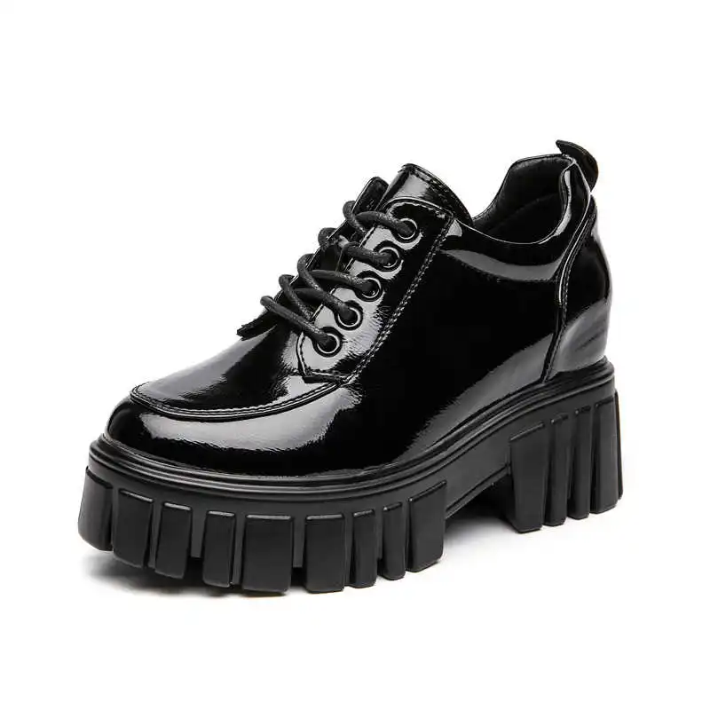 

Net red muffin thick soled shoes for women