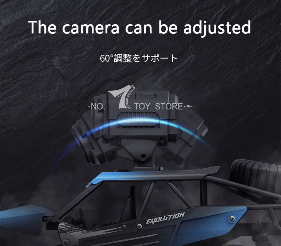 Радиоуправляемый автомобиль с Wi-Fi FPV HD 720P камера 1:18 радио дистанционное управление подъем Внедорожные багги Грузовики Игрушки 25 км/ч Электрический высокоскоростной гонки