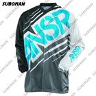 Новинка 2021, профессиональная команда ANSR, майка для мотокросса, горнолыжная майка, одежда для горного велосипеда с длинным рукавом, мотоциклетная майка, майка для горного велосипеда, одежда mx