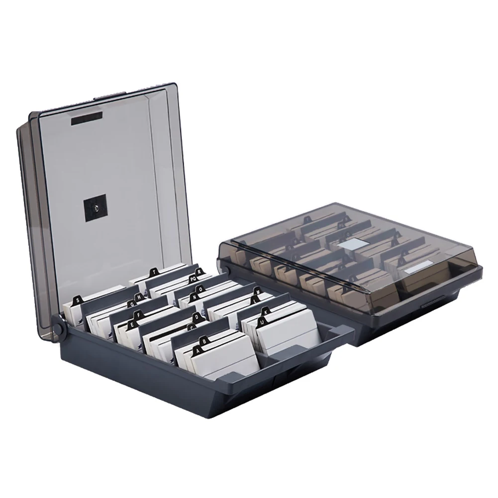 Органайзер для визиток большой Именной держатель карт с вкладками и