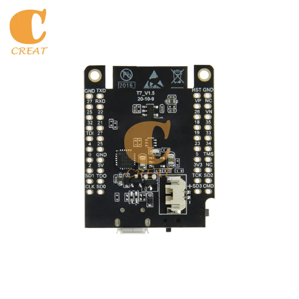 ESP32 WROVER B PSRAM Wi Fi модуль Bluetooth макетной платы Mini32 Плата расширения UART SPI I2C Интерфейс