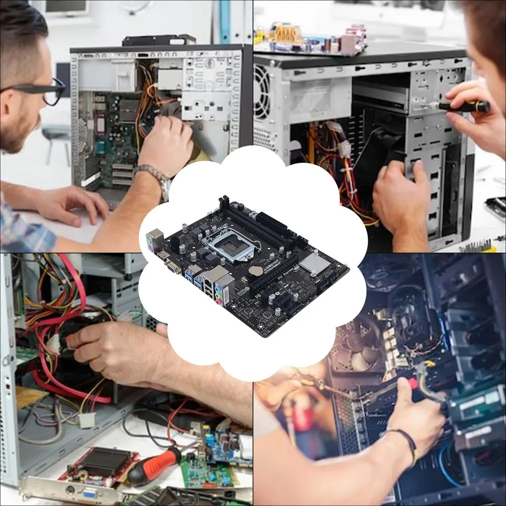 

B250MHC Mining Expert 12 PCIE Mining Rig Mining Motherboard Computer Desktop Multi-Graphics Mainboard