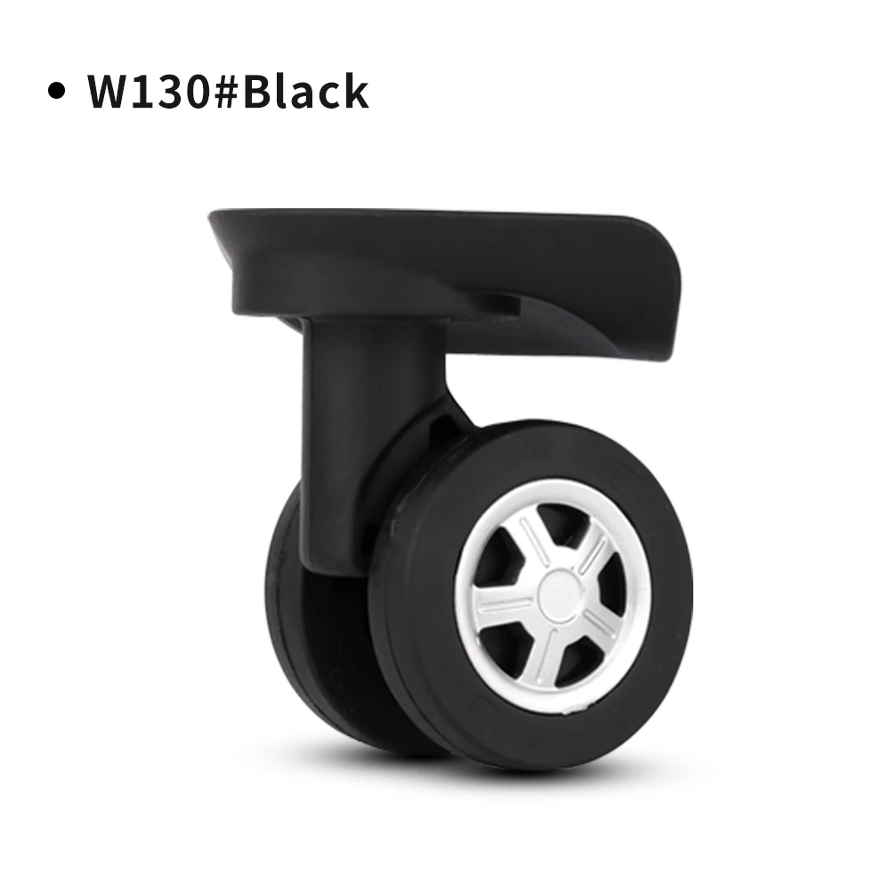 DILONG W130 Trolley Wheels Suitcase Luggage Unilateral Wheel Repair Parts Roller Silent Aircraft Pulley Accessories Wheels