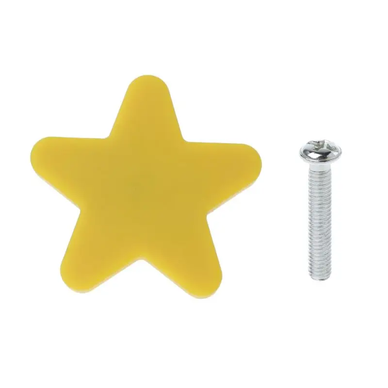 Детская комната ручки мягкие резиновые Звезда Луна облако Мебель ящика