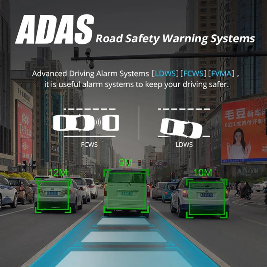 WHEXUNE " ips 4G ADAS Автомобильный видеорегистратор Android gps навигация 1080P Автомобильный видеорегистратор ночное видение Bluetooth Wi-Fi Live Monitor