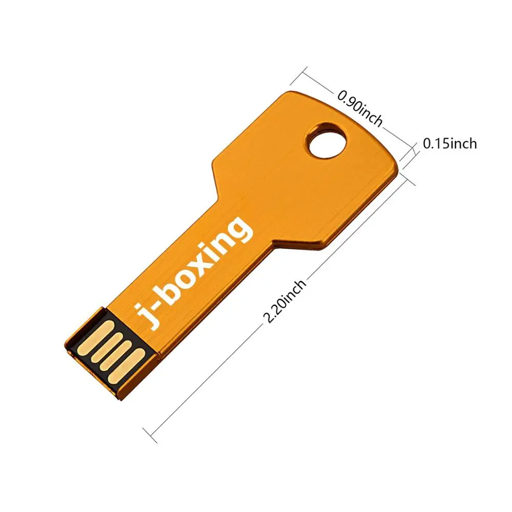 Металлический usb флеш накопитель J boxing карта памяти USB 32 ГБ 64 2 0 8 16 для компьютера