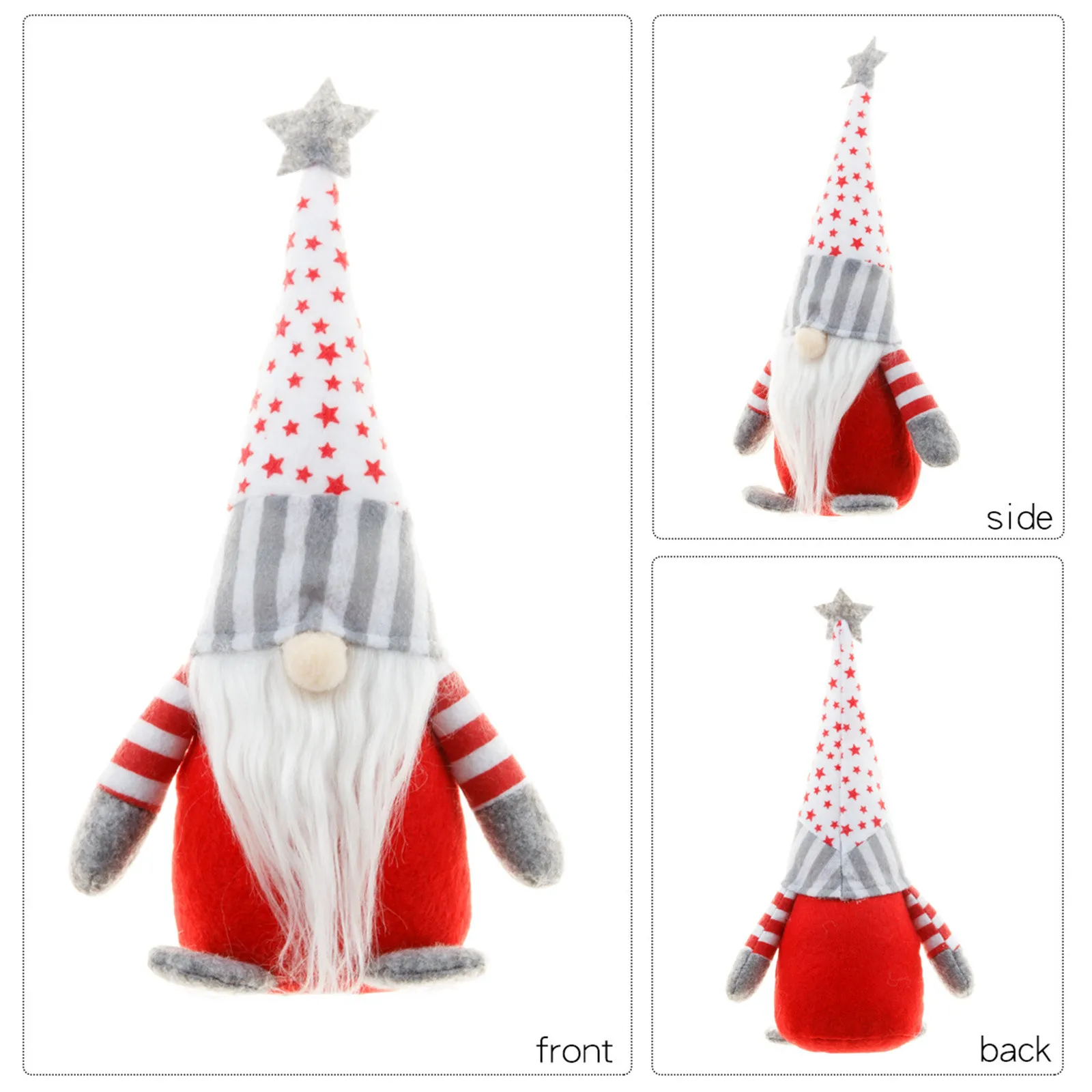 

#48 Ornaments Patriotic Gnome Plush President Election Decoration American Veterans Day Independence Day Gift Decoracin Hogar