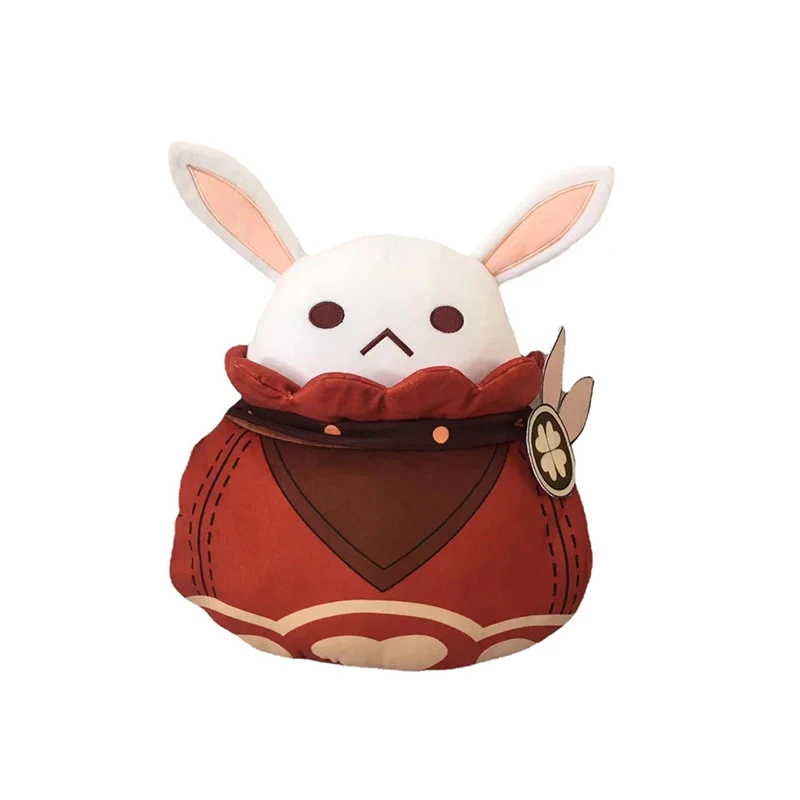 Mu&ntilde;ecos de peluche Kawaii Klee para ni&ntilde;as, calentador de manos de 30cm, juego de Anime de dibujos animados, juguetes de peluche, decoraci&oacute;n de habitaci&oacute;n de impacto, regalo de Navidad-0