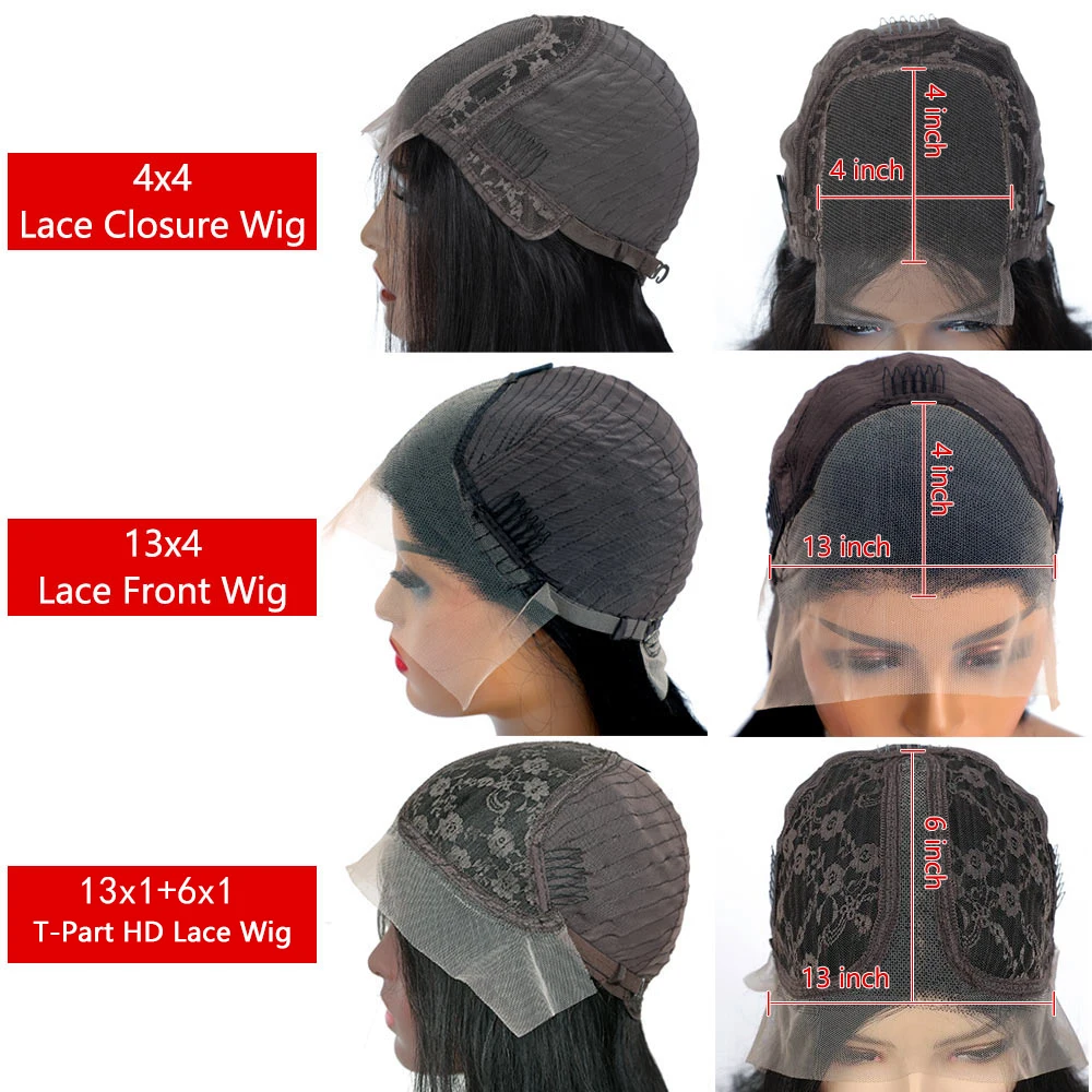 28 дюймов Синтетические волосы на кружеве парик с прямыми волосами 13x4 для парика