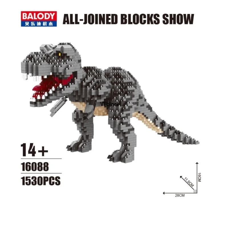 Balody мини конструктор мультяшная игрушка модель динозавра игрушки пластиковые