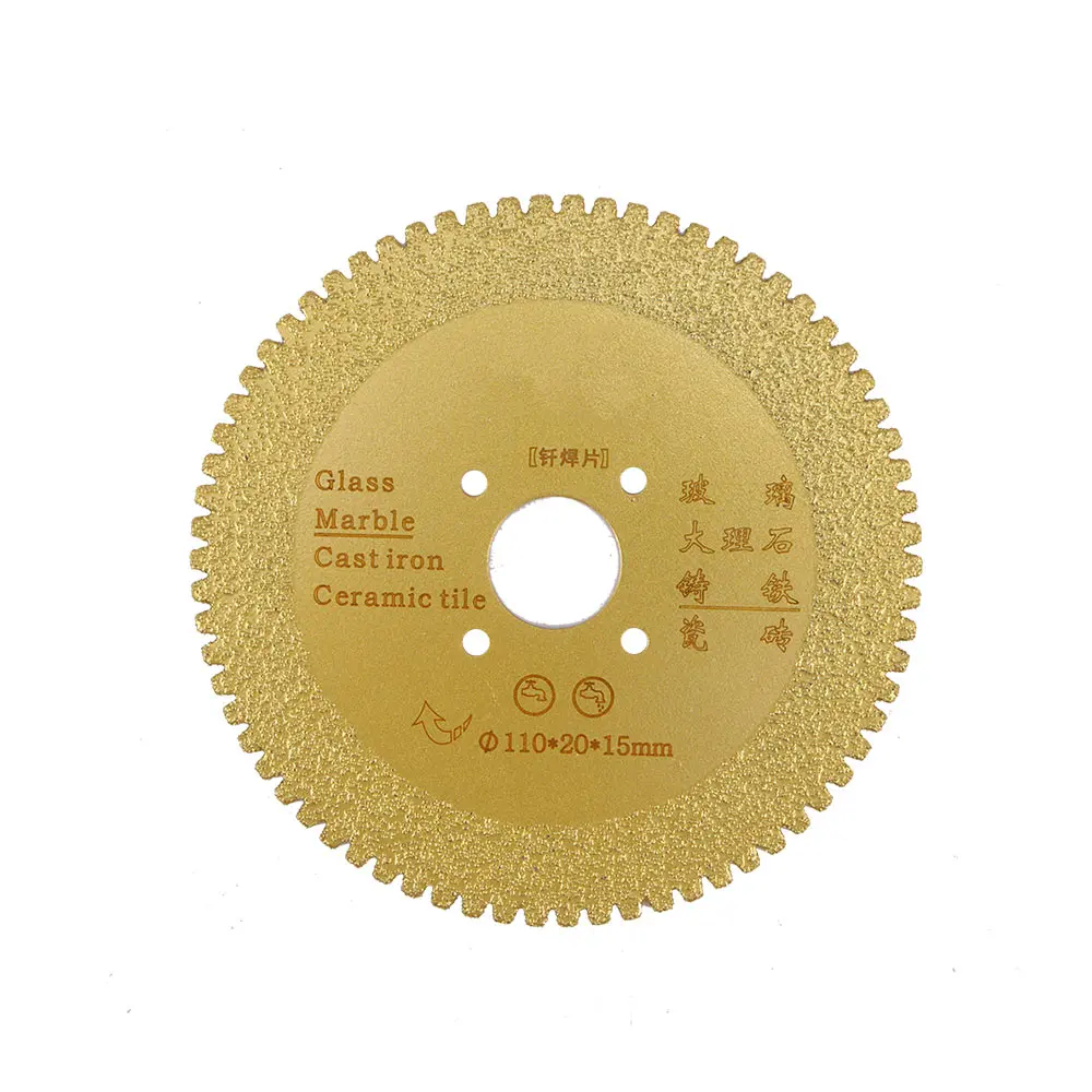 

Diamond Saws Brazing Blades Hot Pressed Sintered Mesh Turbo Cutting Disc For Granite Marble Tile Ceramic Exquisite Workmanship