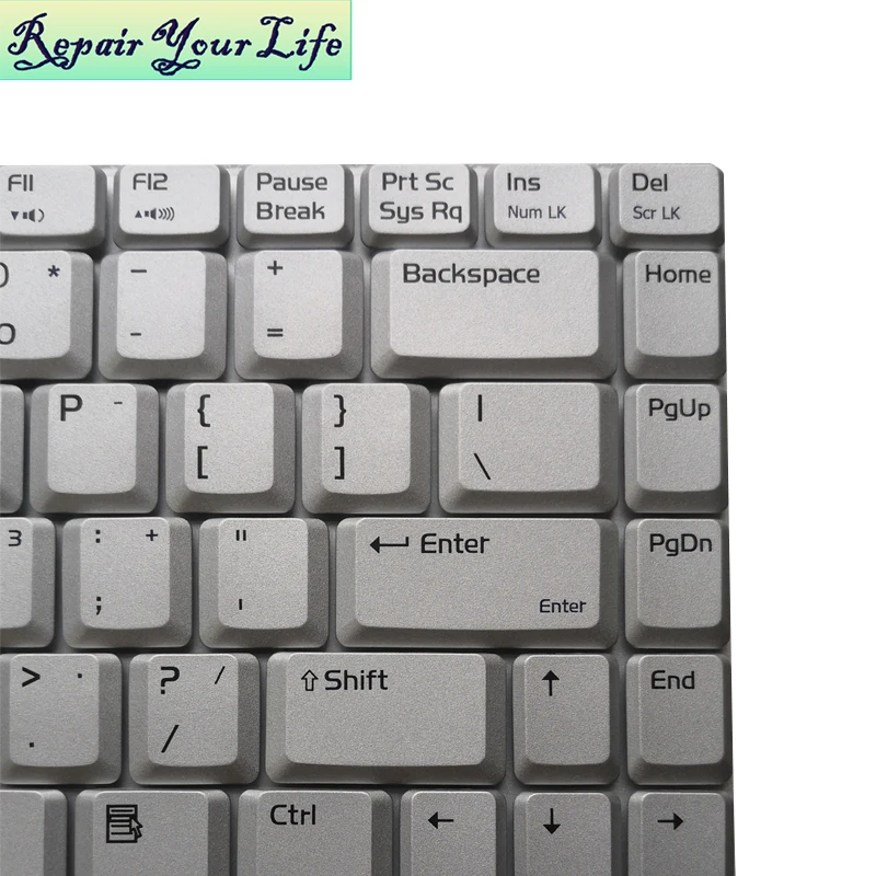 Клавиатура для ноутбука ASUS W3A W3 W3000 W3J A8 A8J F8 V020662CS1 04GNCB2KUS14 белая оригинальная