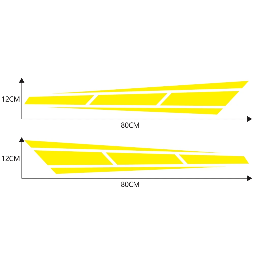 1 пара автомобильных наклеек гоночная спортивная полоса наклейка на капот
