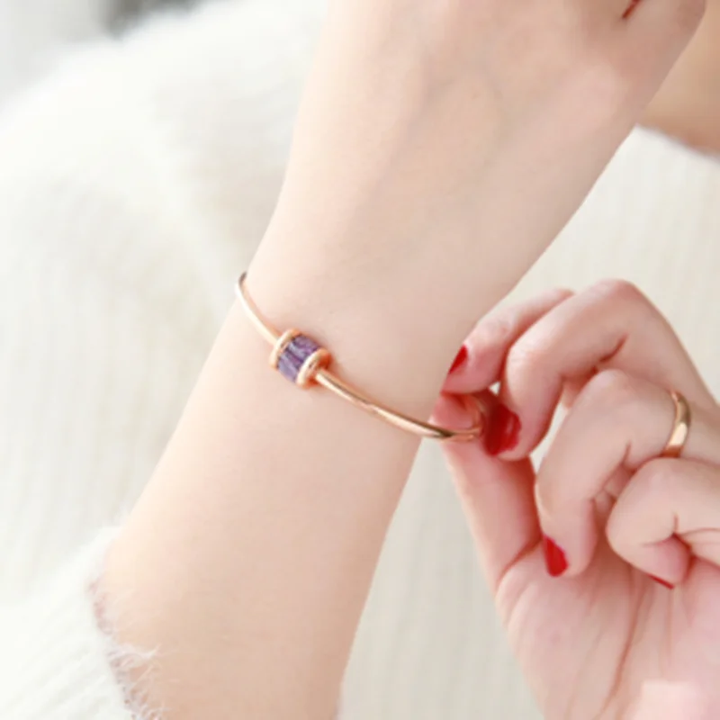 Женский богемный браслет Круглые разноцветные Австрийские кристаллы из