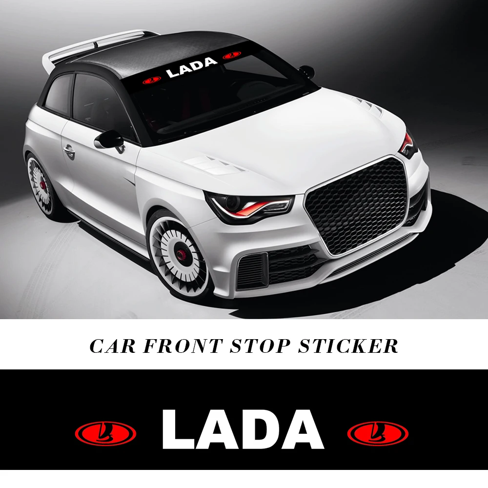 1 шт. Виниловая наклейка на переднее стекло автомобиля для Lada Granta Kalina Priora Niva 2110 Xray