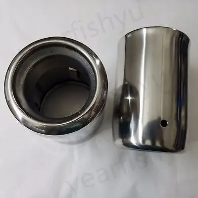 

Новинка, 1 пара Хром глушитель наконечник трубы для 2015 2016 2017 Mazda 6 M6 ATENZA