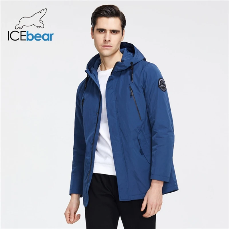 Мужская куртка с капюшоном ICEbear повседневная качественная модель MWC20823I 2021 |