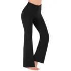 Женские однотонные длинные штаны с высокой талией, широкие штаны для йоги, танцев, для йоги, бега, гимнастики # Y2