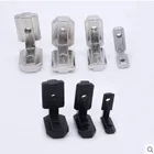 2-10 шт., алюминиевый угловой кронштейн 2020 3030 4040 T для внутреннего соединения, Для Экструзионного профиля алюминия