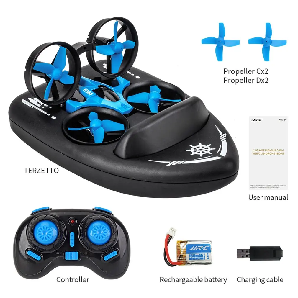 

JJR/C H36F Mini 2.4G 4CH RC Drones Toy Gift Present Flying Remote Control Boat Remote Control Electric Toy