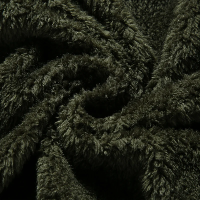 

2019 New men winter military jacket cotton Thick bomber jacket coat pilot air force casual jackets clothing Wool liner Plus size