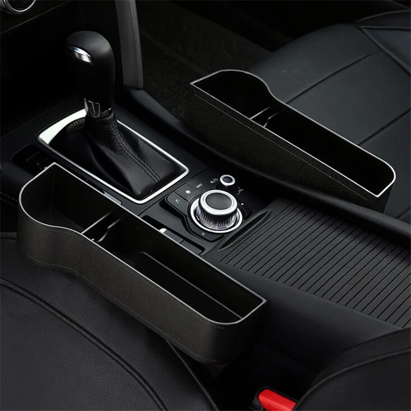 

Multifunctional Car Cup Holder and Organizer Holder Auto Seat Gap Storage Box Abs Seat Seam Pockets Trunk Organizer