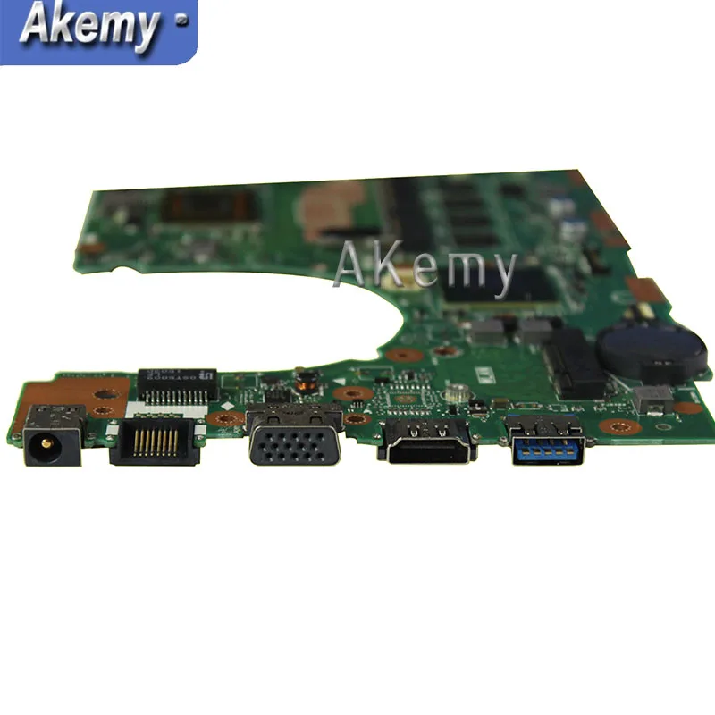 Материнская плата Akemy S400CA для ноутбука ASUS S500CA S400C S500C S400 S500 протестированная