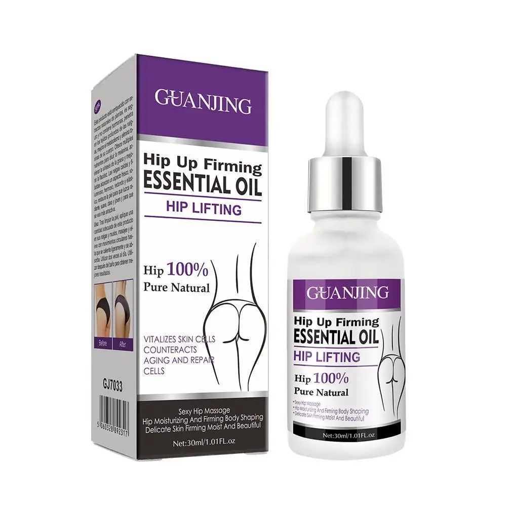 

New Hot Butt Lifting Essential Oil Buttocks Plump Lifting Moisturizing Oil 30ml Butt Lifting Oil Body Oil Castor Oil