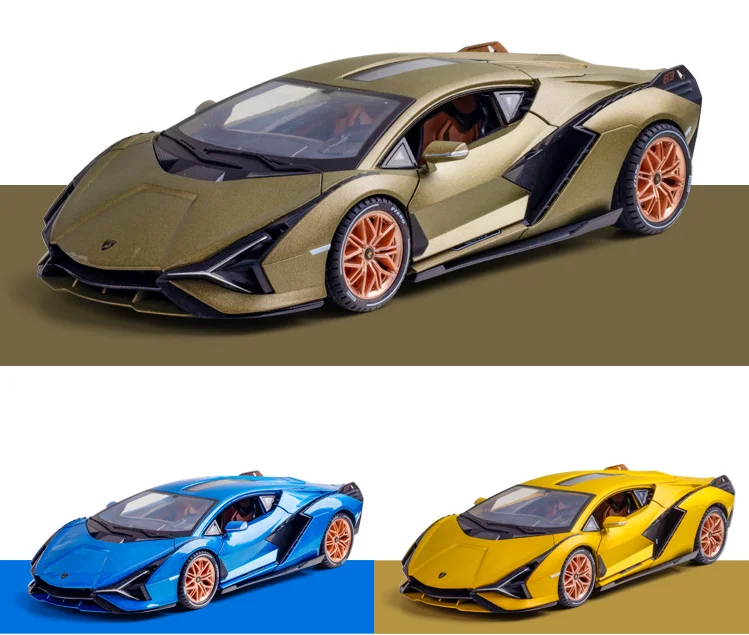 Новинка модель спортивного автомобиля 1:18 Sian FKP37 из сплава супер гоночного со
