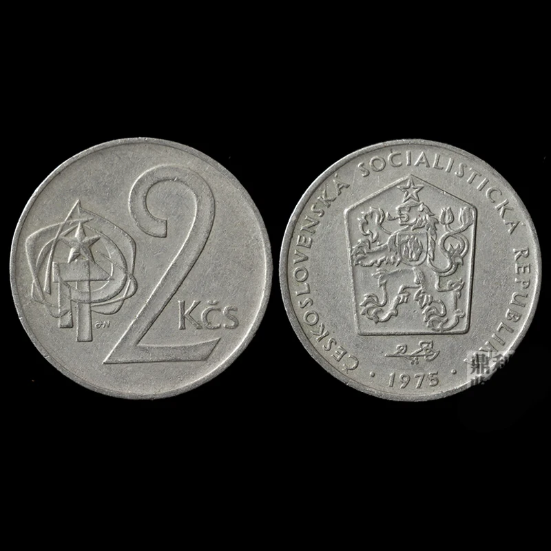 Чехословакия монеты 2 krona Edition европейские 100% оригинальные 24 мм | Дом и сад