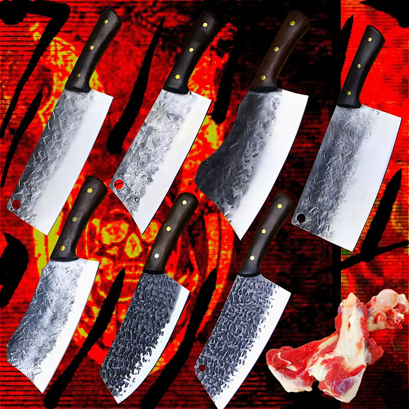 

Японский кузнечный нож PEGASI, 7 стилей, кухонный нож шеф-повара, используемый в стандарте wan, измельчитель костяных костей, кухонный нож для оте...