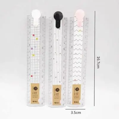 3 шт. пластиковые Геометрические Квадратные буквы AIHAO 75010 | Канцтовары для офиса и