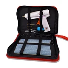 Термоклеевой пистолет 150 Вт 140-220  Регулировка 2,0 мм сопло из чистой меди быстрый нагрев герметичный дизайн с 10 шт. 11 мм клеевой карандаш