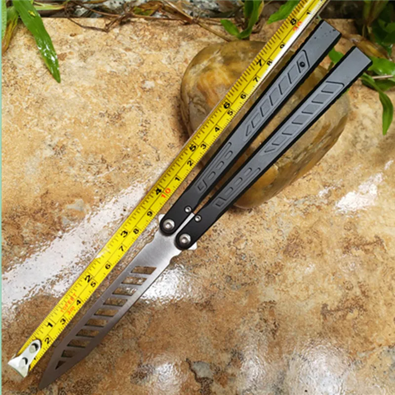 TheOne Falcon бабочка тренировочный Flail (черный) D2 острые лезвия 6061 авиационный