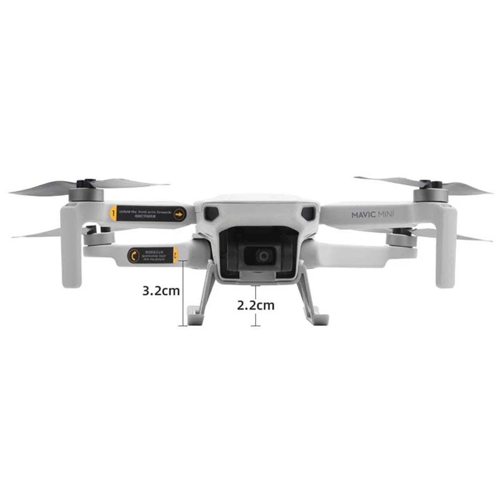 Quick Release Landing Gear Kits For DJI Mavic Mini Drone Height Extender Long Leg Foot Protector Stand Gimbal Guard Accessory |