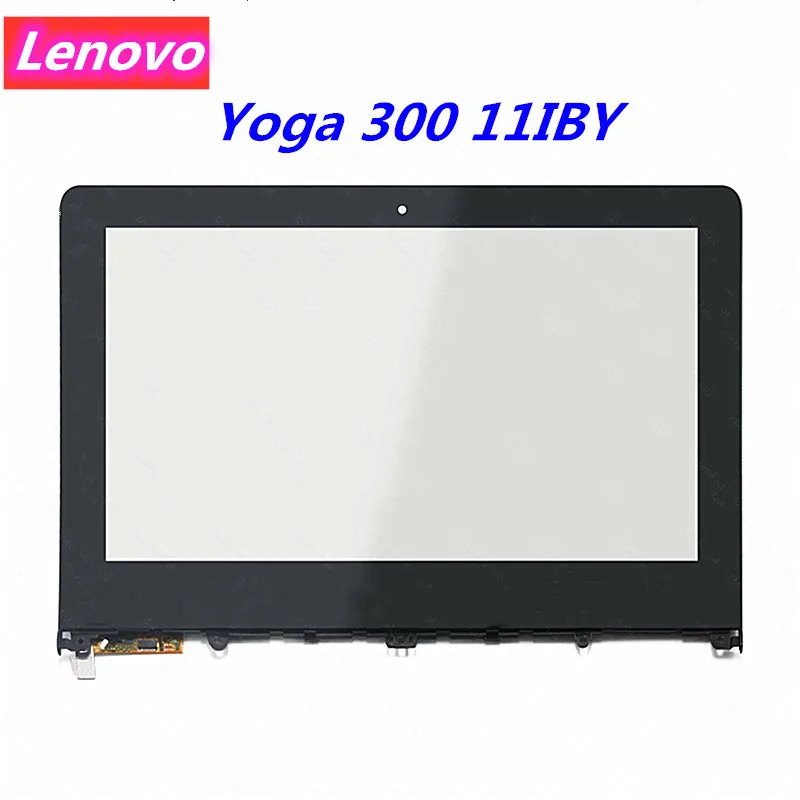 11 6 ''сенсорный экран дигитайзер стеклянная панель + рамка для Lenovo Yoga 300 11IBY
