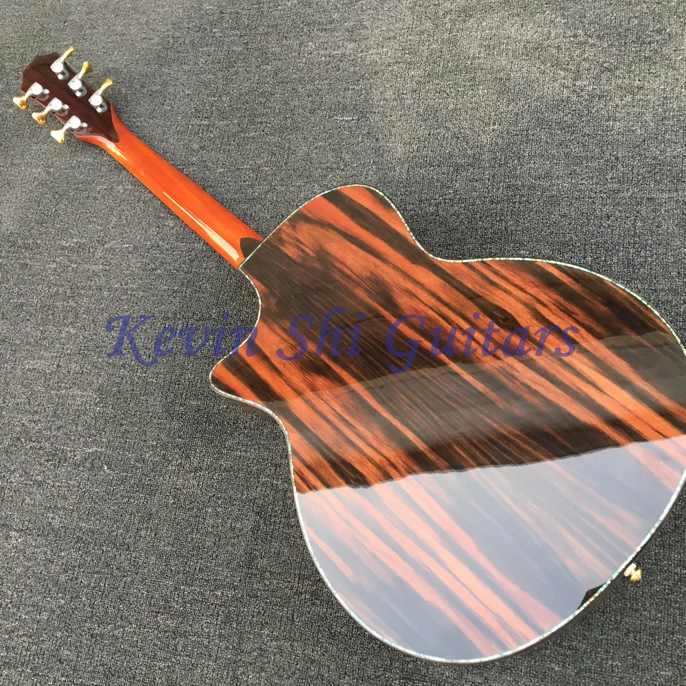 Подлокотник для корпуса Chaylor акустическая гитара полностью настоящая abalone solid KOA