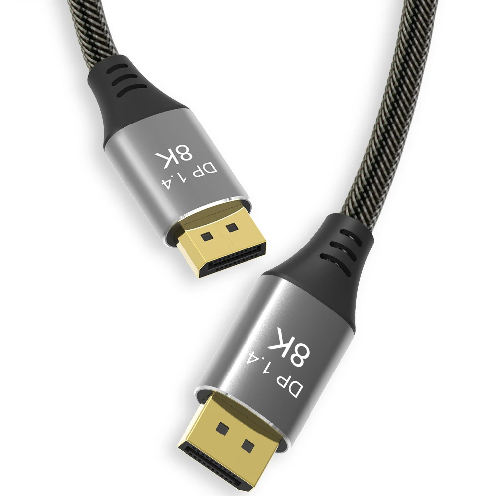 Fdbro порт дисплея Dp 1 4 Ultra Hd кабель 8K 165 Гц Волоконно Оптический линейный