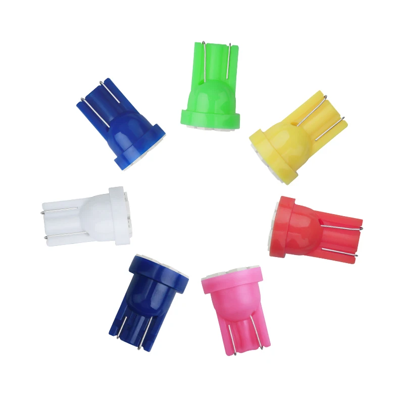 

10Pcs T10 194 168 W5W 5050 8 SMD Reading Dome Lamp Car LED DC 12V License Plate Bulb Side Marker Wedge Light