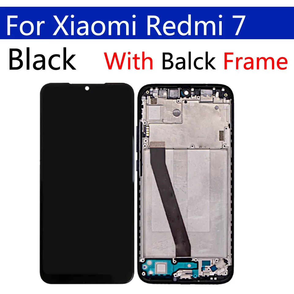 6 26 &quotОригинальный дисплей для Xiaomi Redmi 7 ЖК с сенсорным экраном и дигитайзером