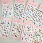 Детские Мультяшные наклейки для дизайна ногтей Disney, переводные наклейки из фольги, декоративные аксессуары для ремонта, подарок на день рождения для девочек